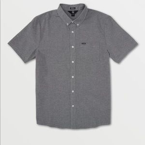 Volcom Men’s Modern Fit Curwin S/S Woven XL